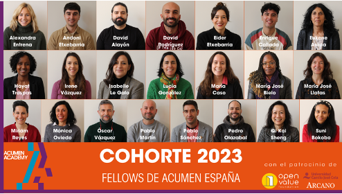Conoce a la cuarta cohorte de Fellows de Acumen en España
