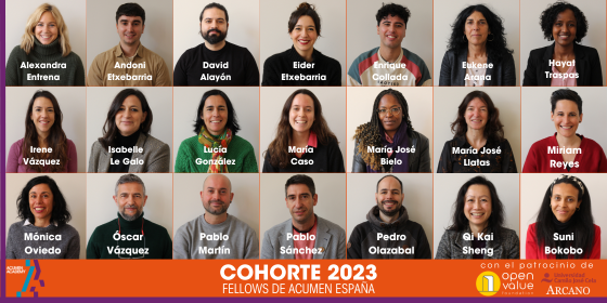 Conoce a la cuarta cohorte de Fellows de Acumen en España