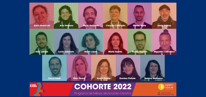 Conoce a la tercera cohorte de Fellows de Acumen en España