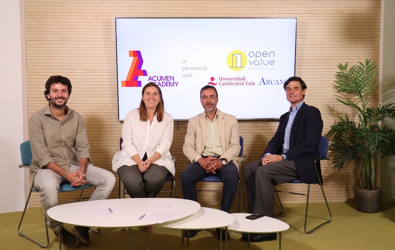 La Universidad Camilo José Cela y Arcano Partners se suman al Programa de Fellows de Acumen España