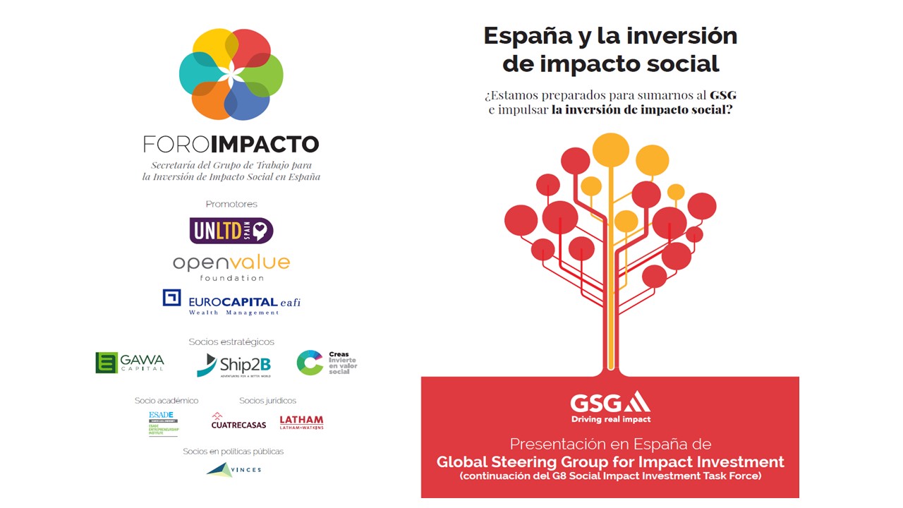 Se lanza en España el Consejo Asesor Nacional para la Inversión de Impacto
